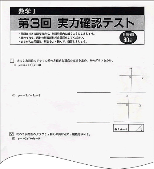 実力確認テスト