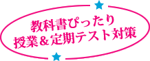 教科書ぴったり　授業＆定期テスト対策