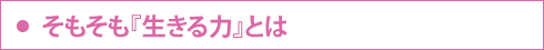 そもそも『生きる力』とは